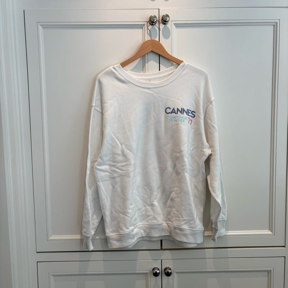 Hollister Classic White Sweatshirt